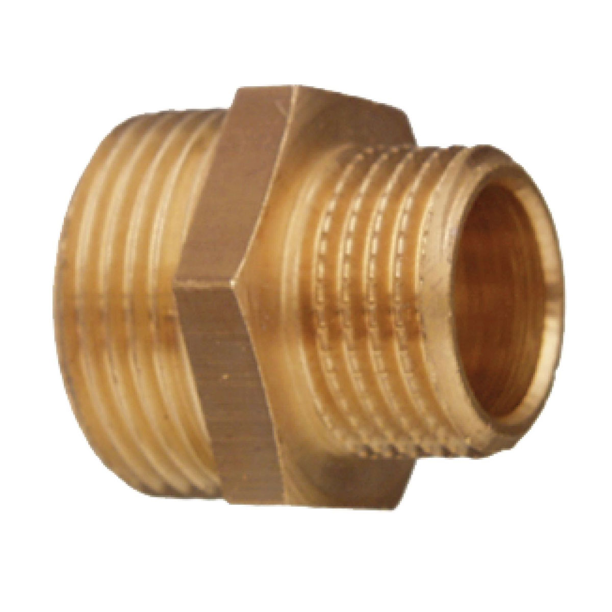 Cornat Messing Reduzier-Nippel 3/4 AG 1/2 AG