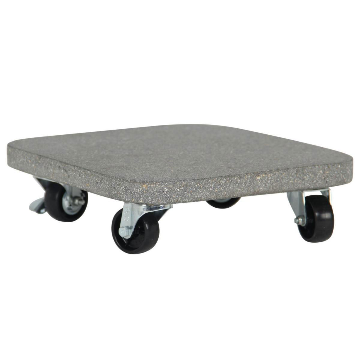 Haveson Pflanzenroller Stone 29 x 9 cm zementgrau