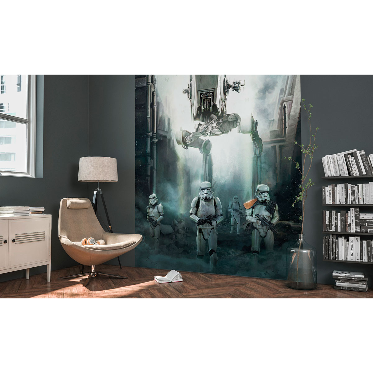 Komar  Vlies Fototapete Star Wars Imperial Forces 200x250 cm