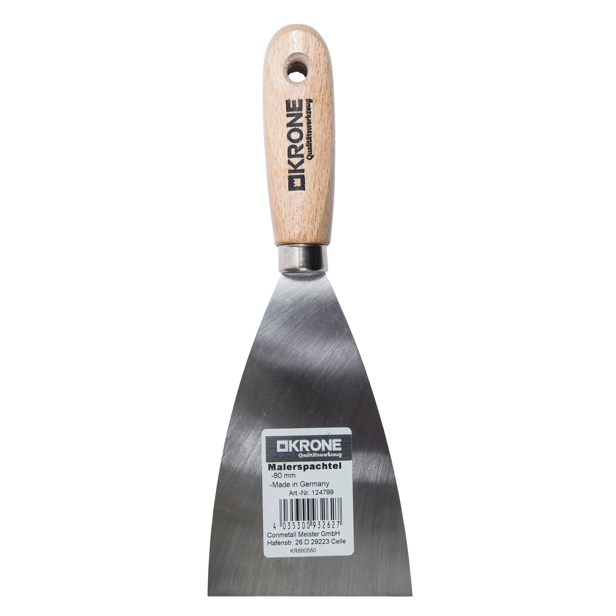 Krone  Malerspachtel 80 mm m Bu.-Holz-Größe 