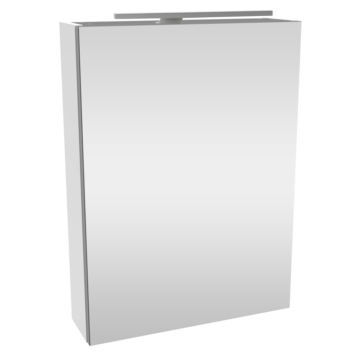 Fackelmann  Gäste-WC Spiegelschrank rechts SBC 500 x 680 x 153 mm Weiß Bild 1