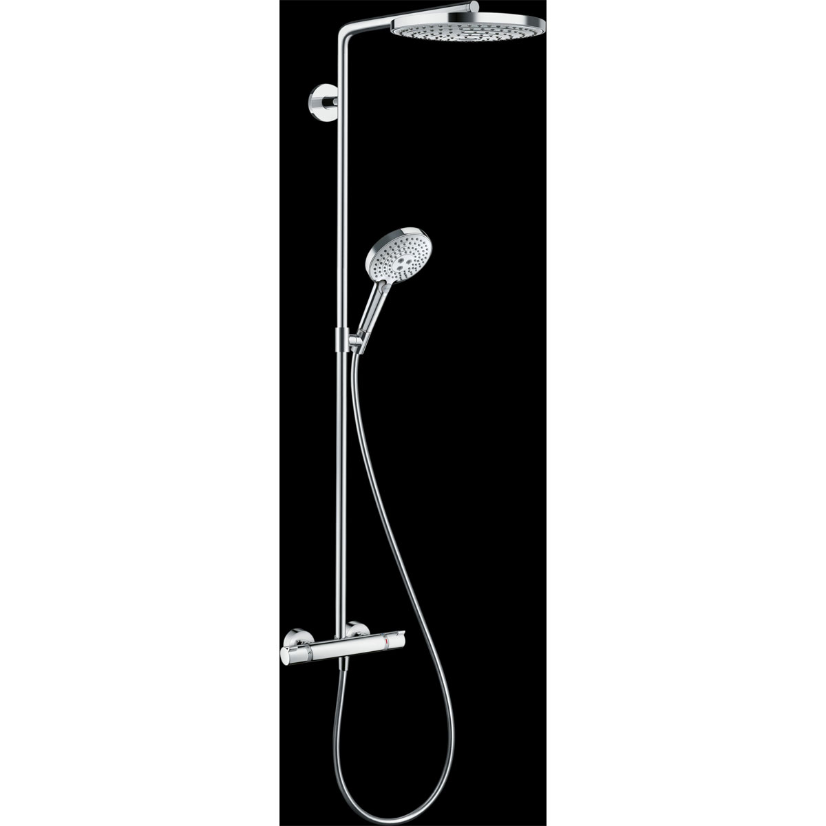 Hansgrohe  Duschsystem 240 Raindance Select S 2 Strahlarten mit Thermostat Chrom