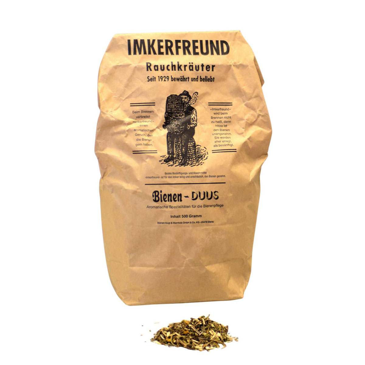 Bienenreich Rauchtabak Imkerfreund 500 g