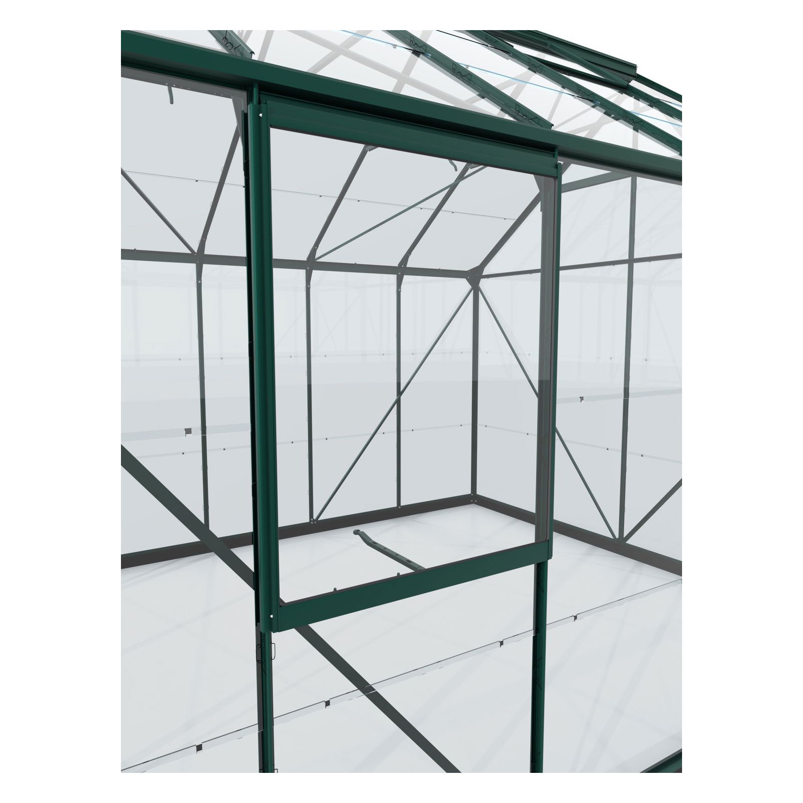 Vitavia Seitenfenster V mit ESG dunkelgrün