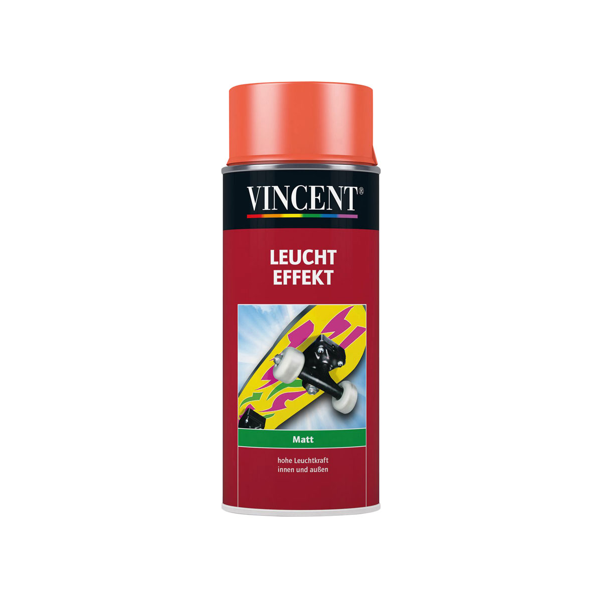 Vincent Leucht Effekt signalrot 400 ml Bild 1
