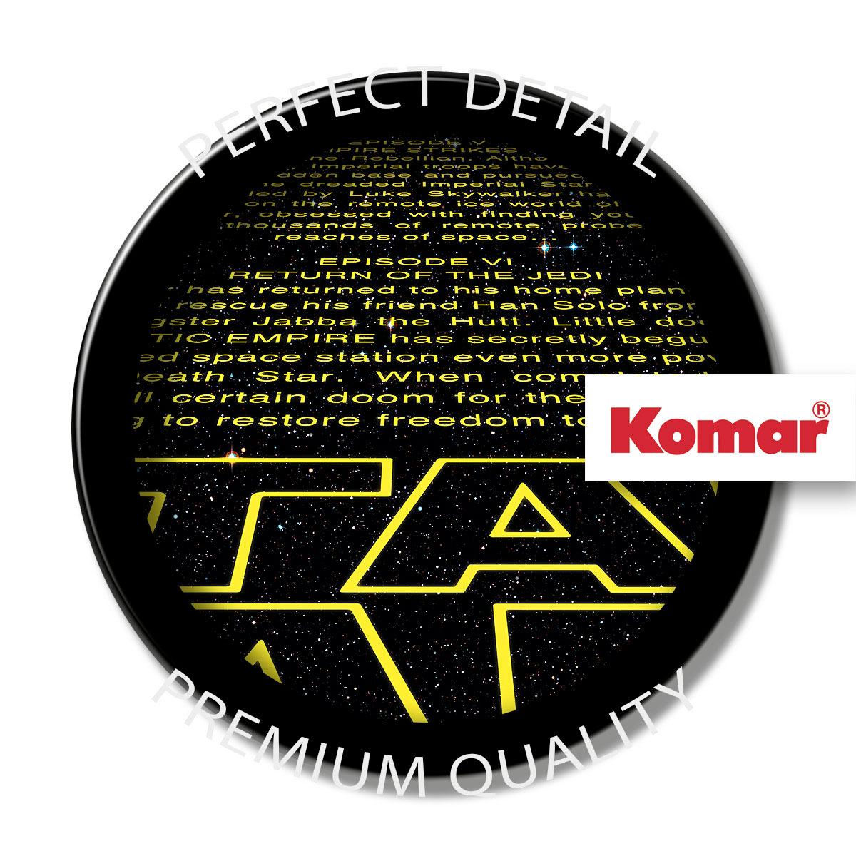 Komar  Papier Fototapete Star Wars Intro 368x254 cm Bild 5