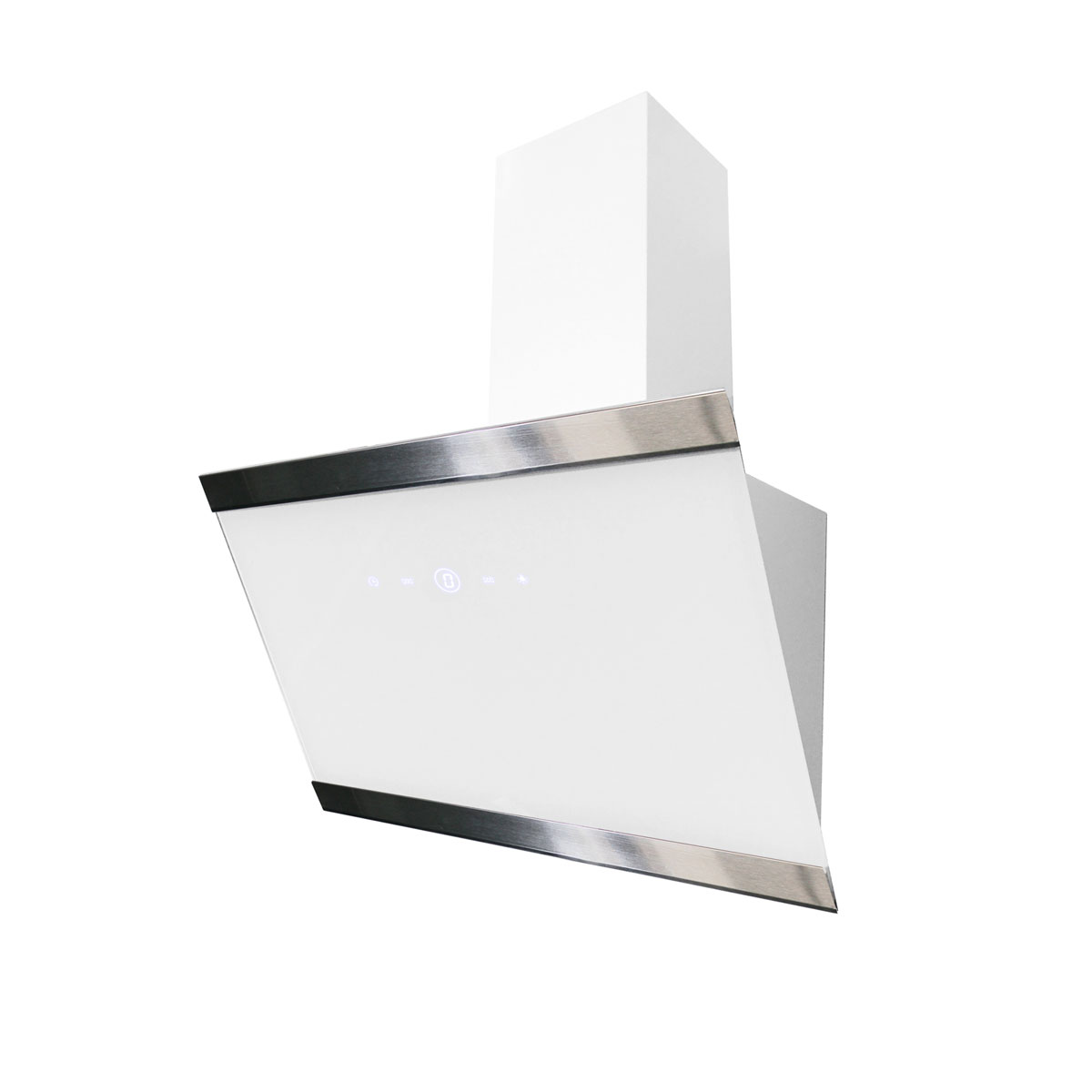 Respekta Schräghaube CH88060WA+ kopffrei 60 cm weiß Bild 1