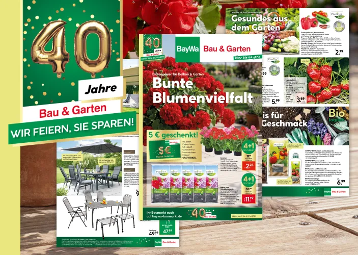 Beilage: Bunte Blumenvielfalt