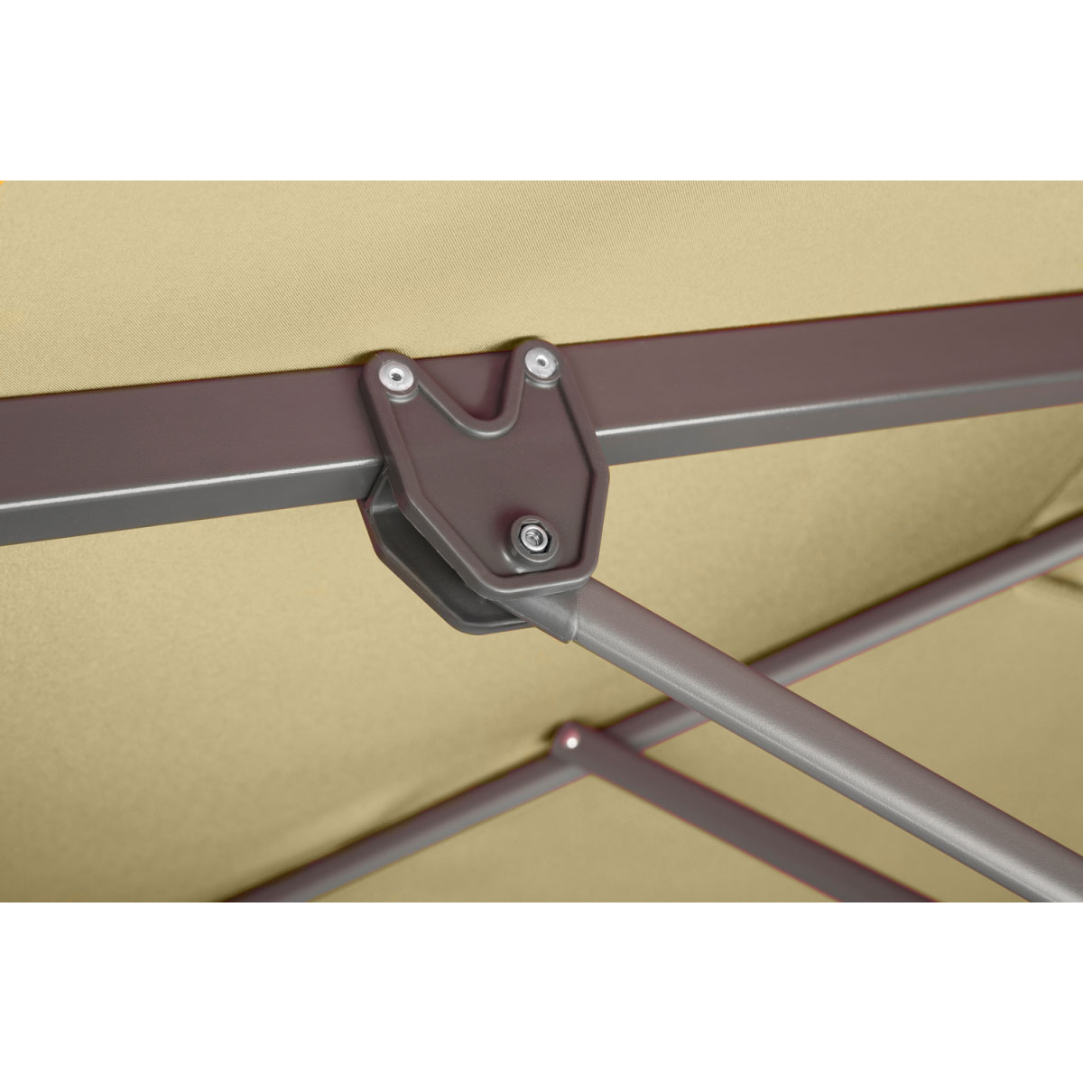 Schneider Schirme Sonnenschirm Rhodos Junior 270 x 270 cm Natur Bild 7