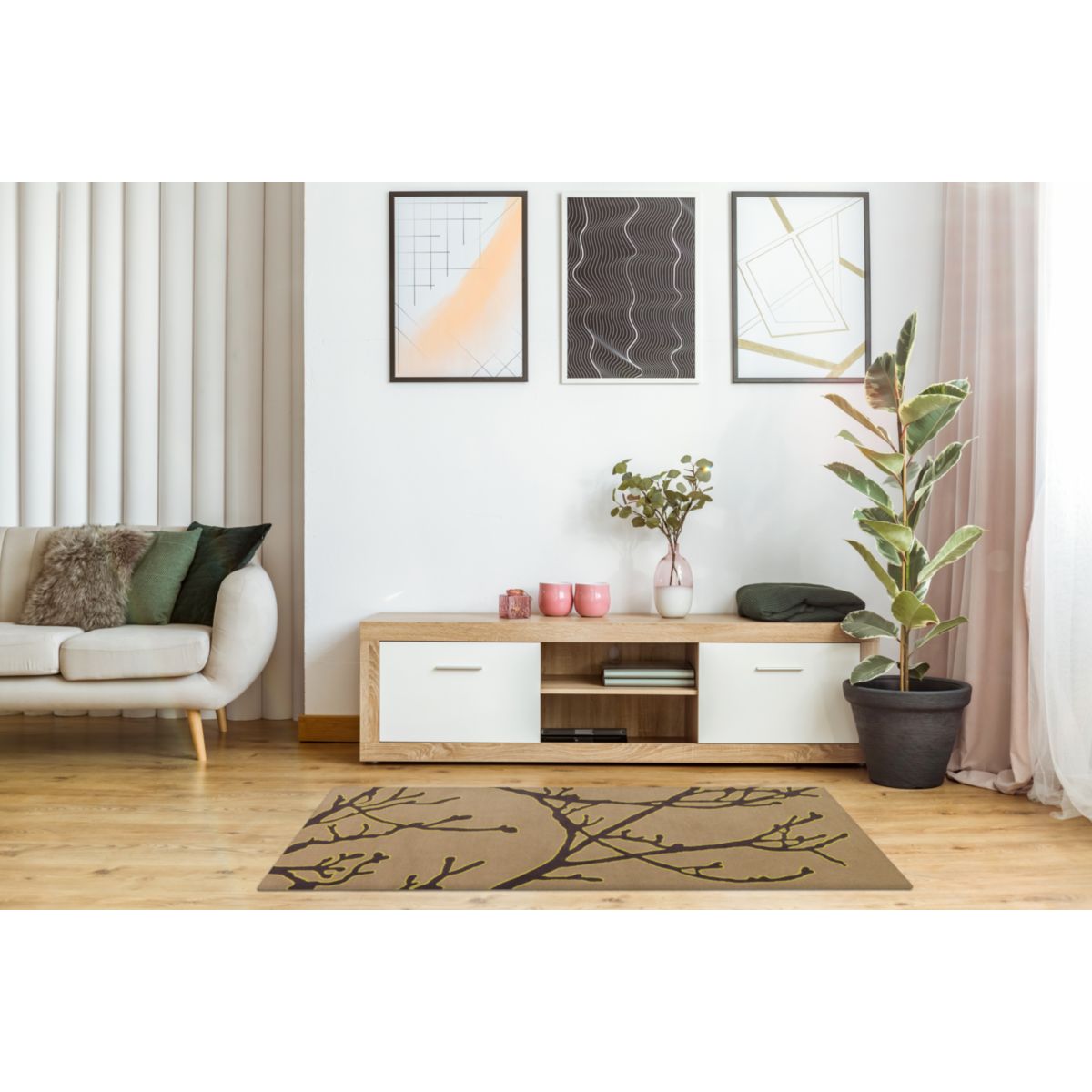 Living Mat 57 sand / braun 64 x 168 cm Bild 4