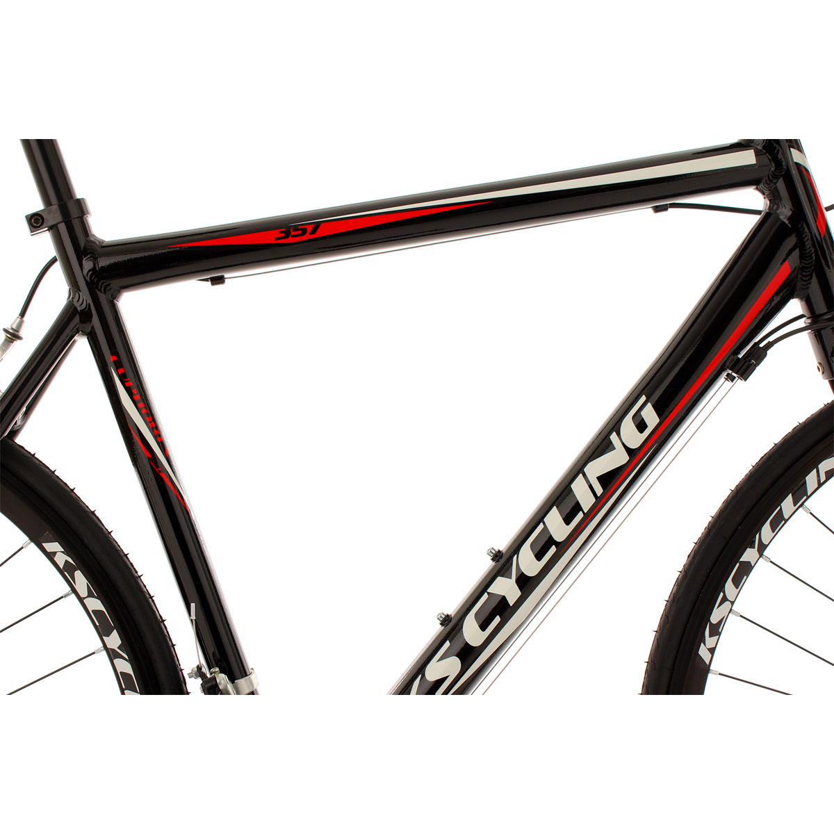 KS Cycling Rennrad Euphoria V-Bremsen 58 cm schwarz Bild 2