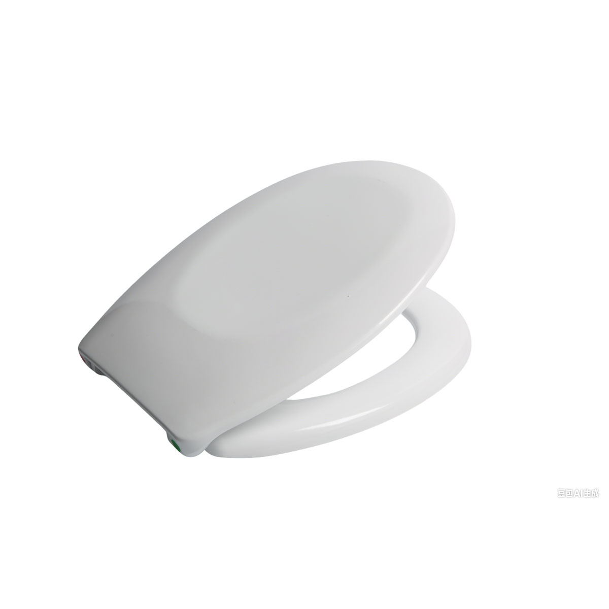 Duroplast WC Sitz Sanpre, Farbe: Weiss, Edelstahl Scharniere