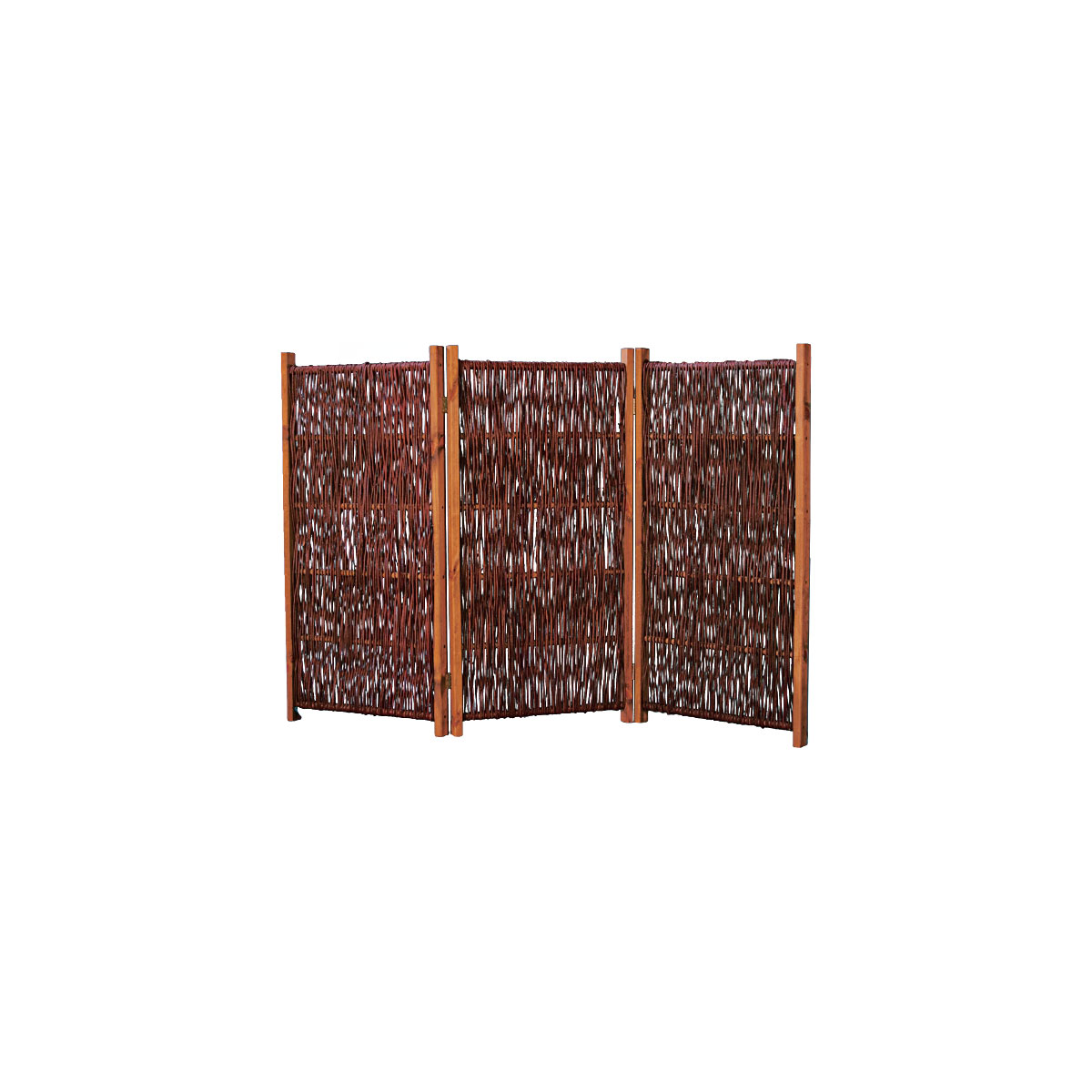 TETZNER & JENTZSCH Weidenzaun „SOFIA Paravent“, 180 x 120 cm, 3-teilig, mit Scharnieren Bild 1