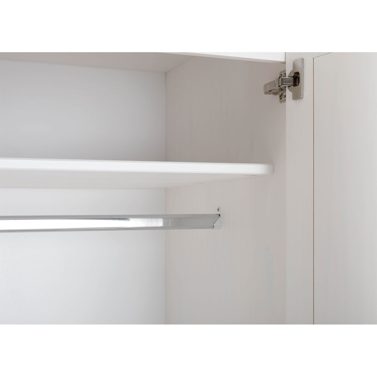 Inter Link Kleiderschrank „Isny“, 4-Türen, Kiefer, weiß Bild 8