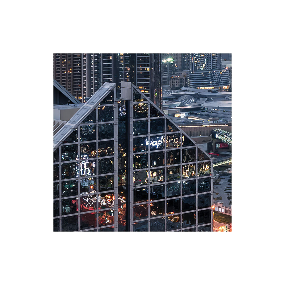 Komar  Vlies Fototapete Lights of Dubai 450x280 cm Bild 8