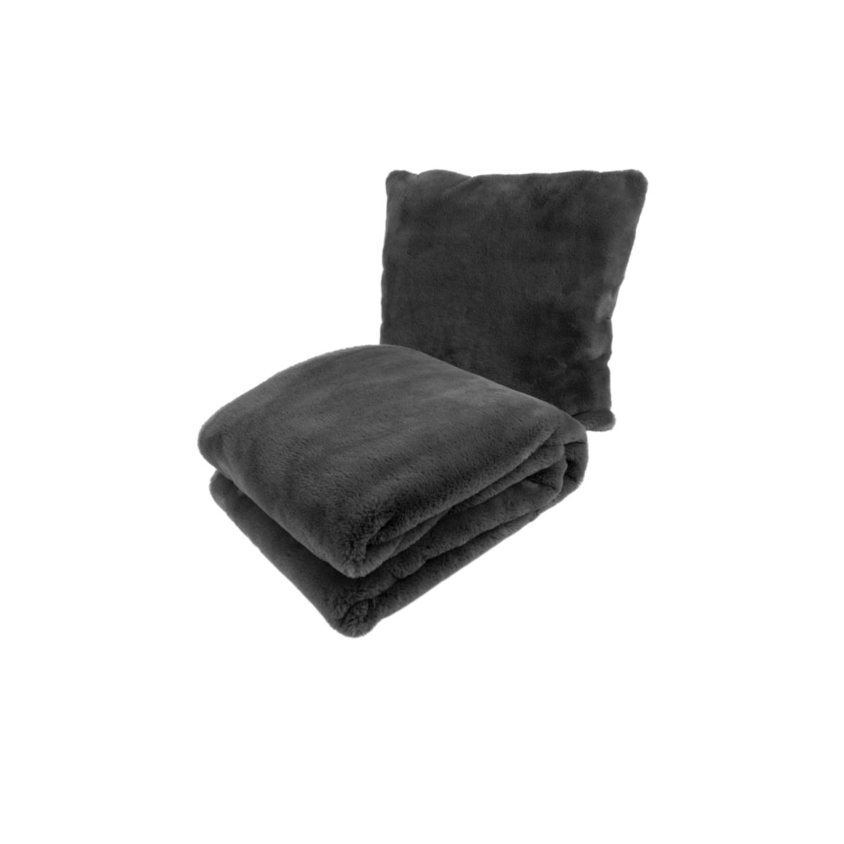 Dekokissen & Decke Aimee 625 2er-Set Anthrazit