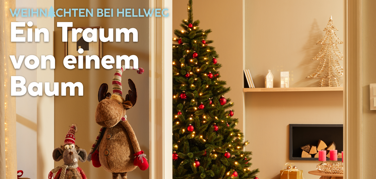Künstlicher beleuchteter Weihnachtsbaum