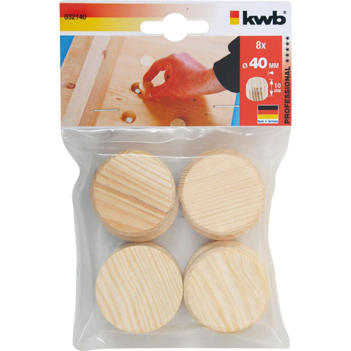 kwb  Konusplättchen Durchmesser 40 mm 8 Stück Bild 2