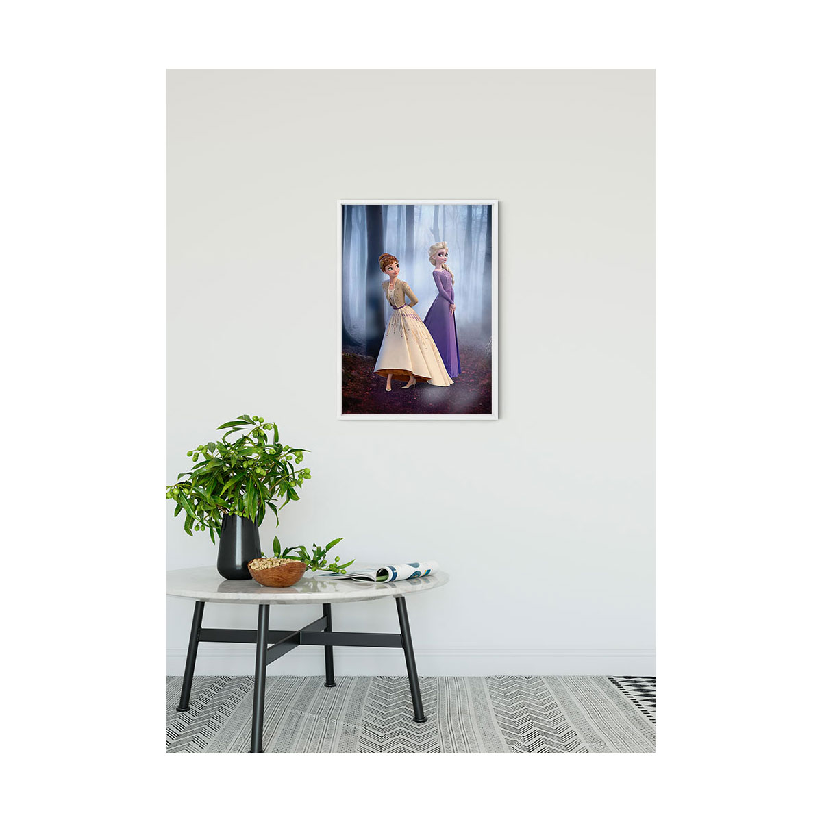 Komar  Wandbild Frozen Wood Walk 50x70 cm