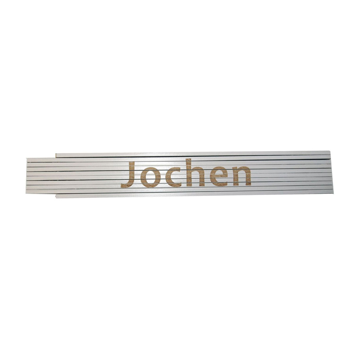 Meterstab Jochen 2m weiß