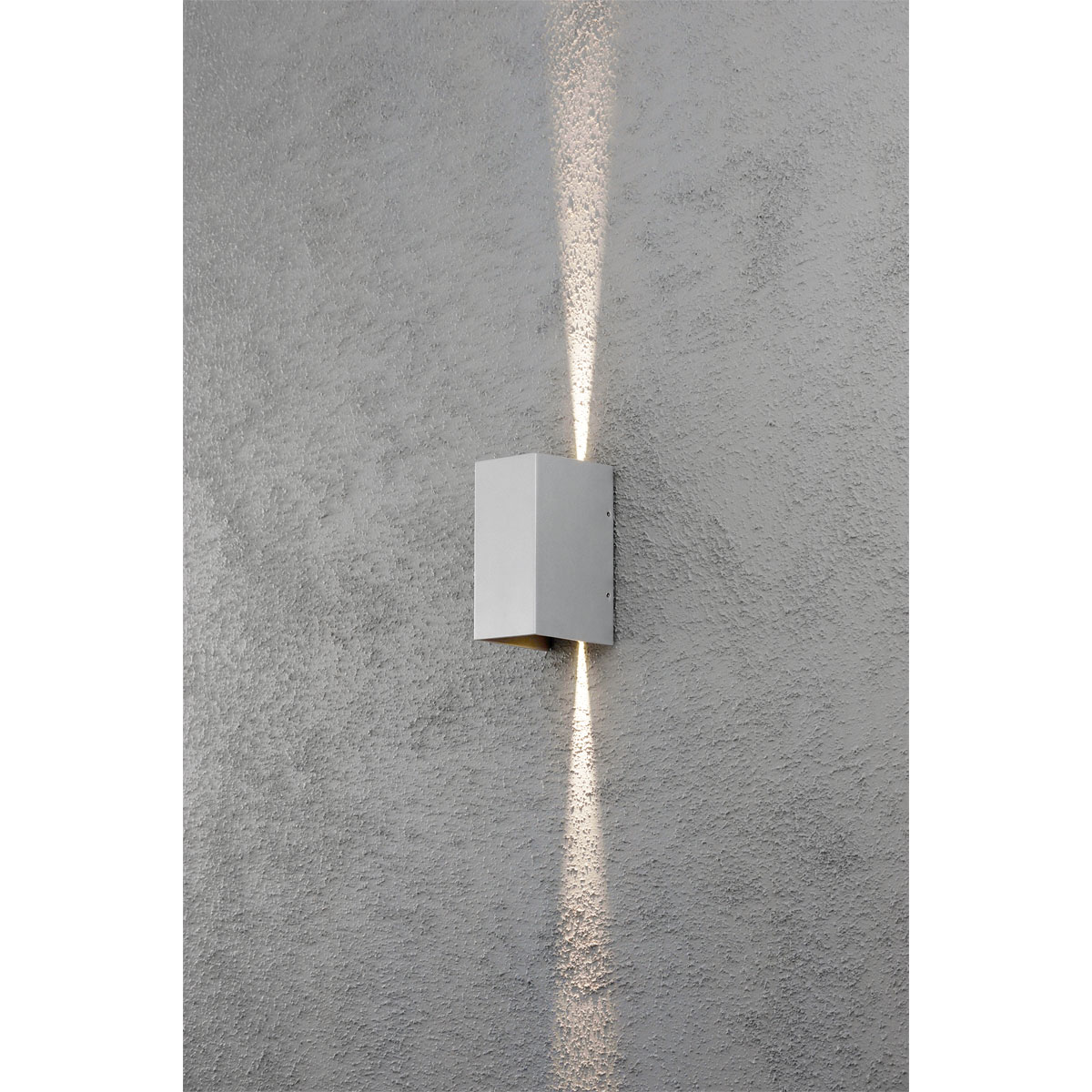 Konstsmide LED-Außenwandleuchte Cremona 2 grau Bild 4