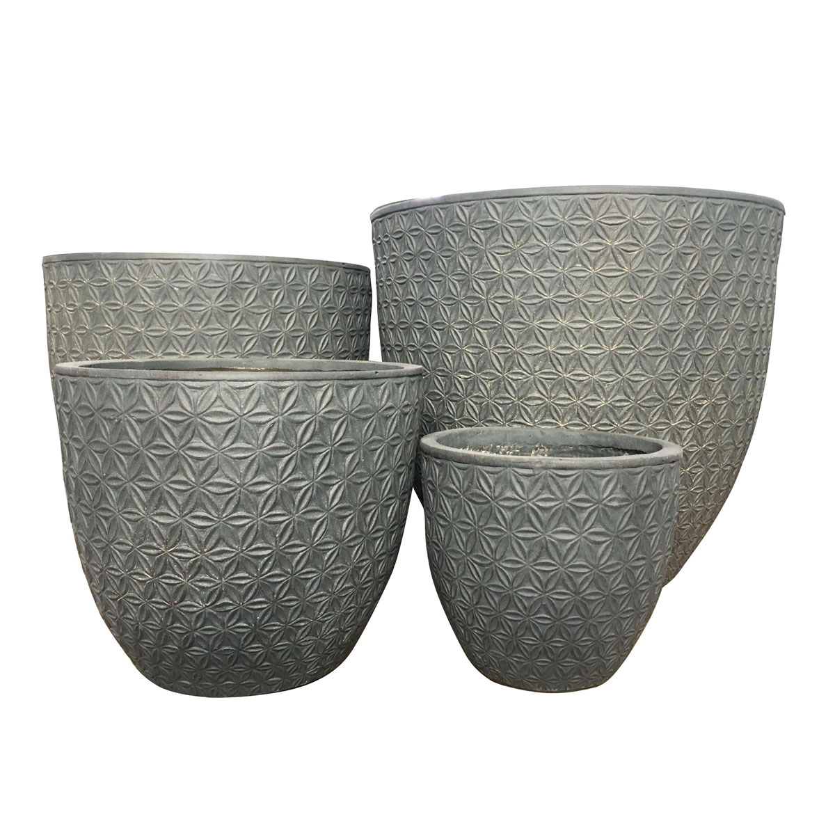 Haveson Pflanzkübel Granite Stars Durchmesser 55 x 55 cm