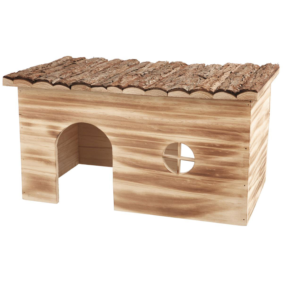 Trixie  Natural Living Haus Grete natur geflammt 45 x 24 x 28 cm