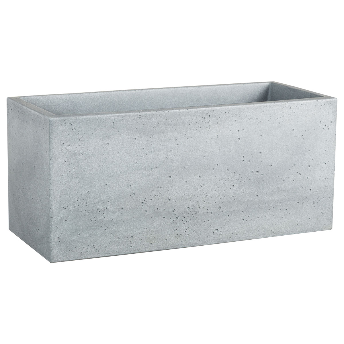 Scheurich Pflanzgefäß C-Cube Long BxHxT 59 x 27 x 25 cm rechteckig Stony Grey