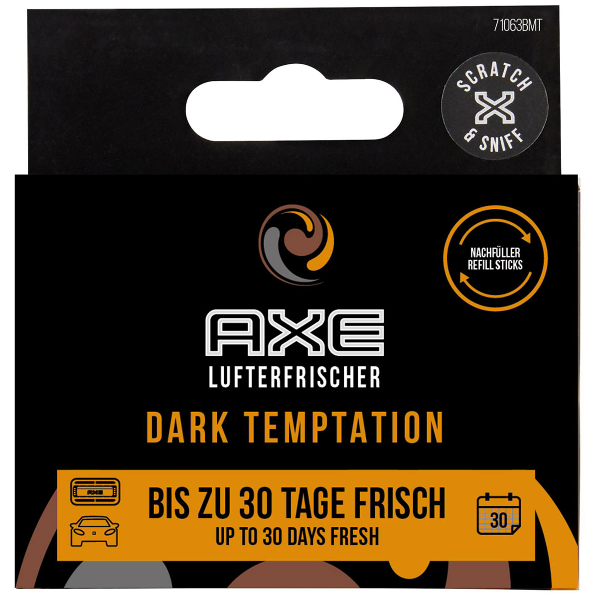 Nachfüllset Lufterfrischer Dark Temptation 2 Sticks