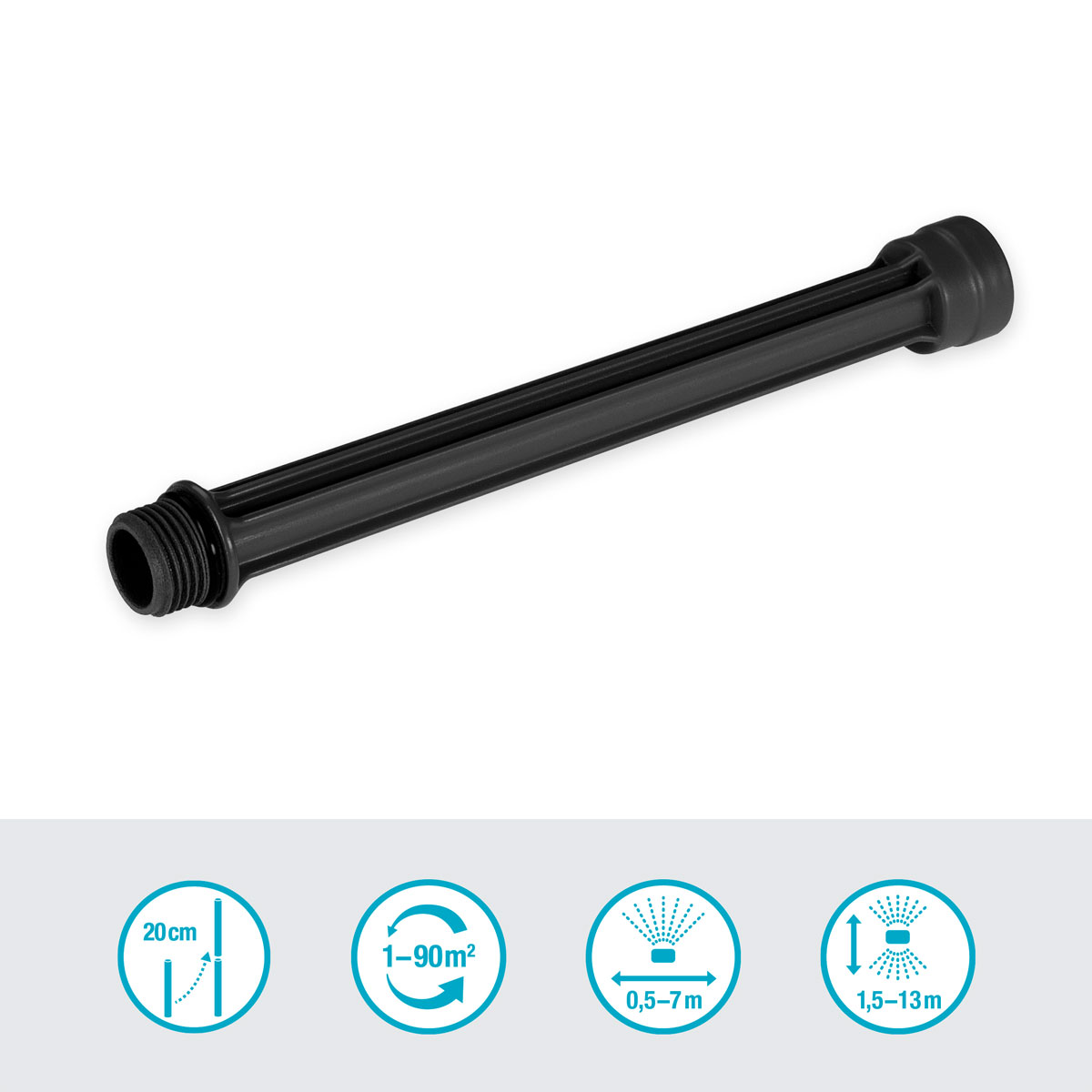 Gardena  Micro-Drip-System Verlängerungsrohr für OS 90 2 Stück Bild 2