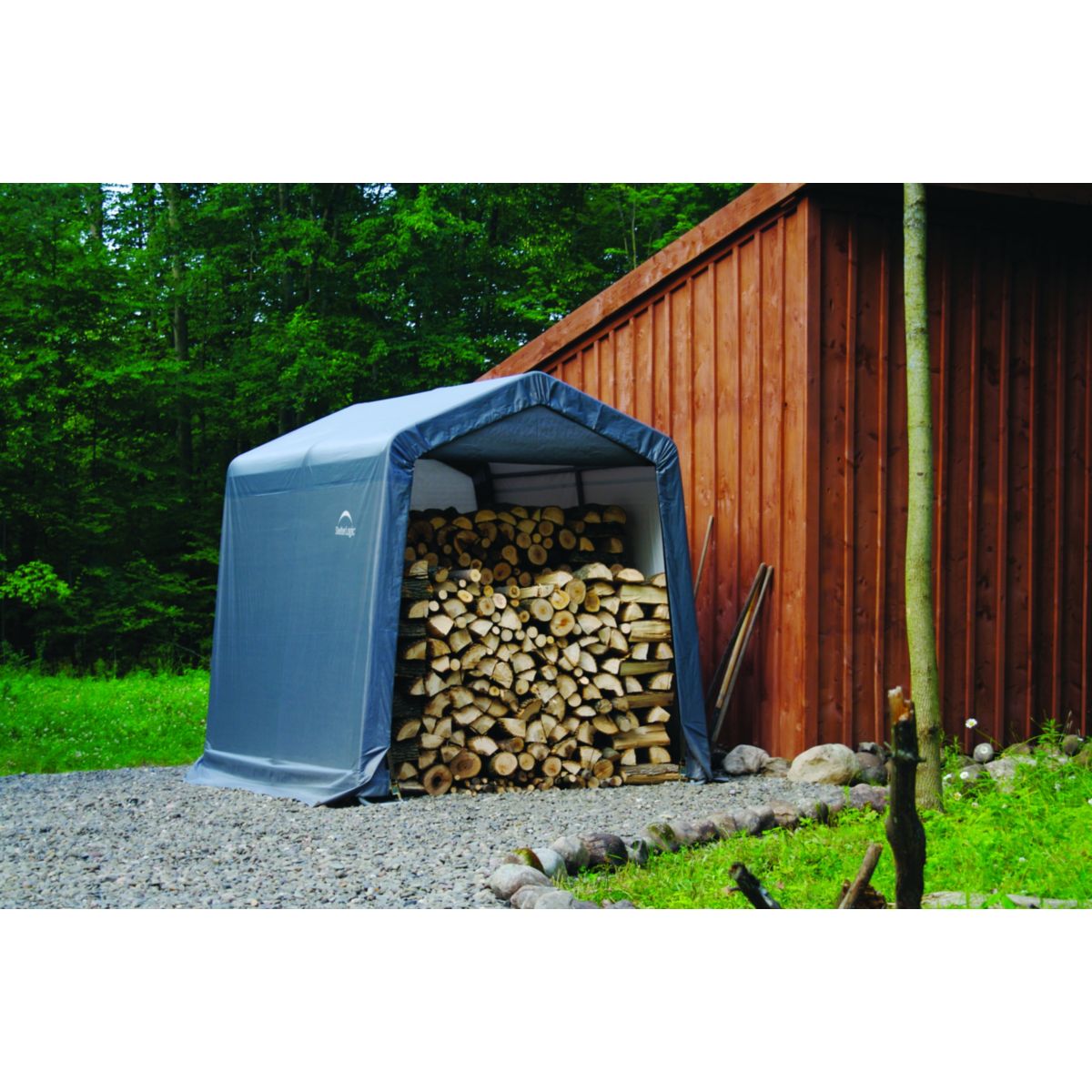 ShelterLogic Zeltgarage Gerätehaus 5,76 m² 240x240x240 cm Bild 5