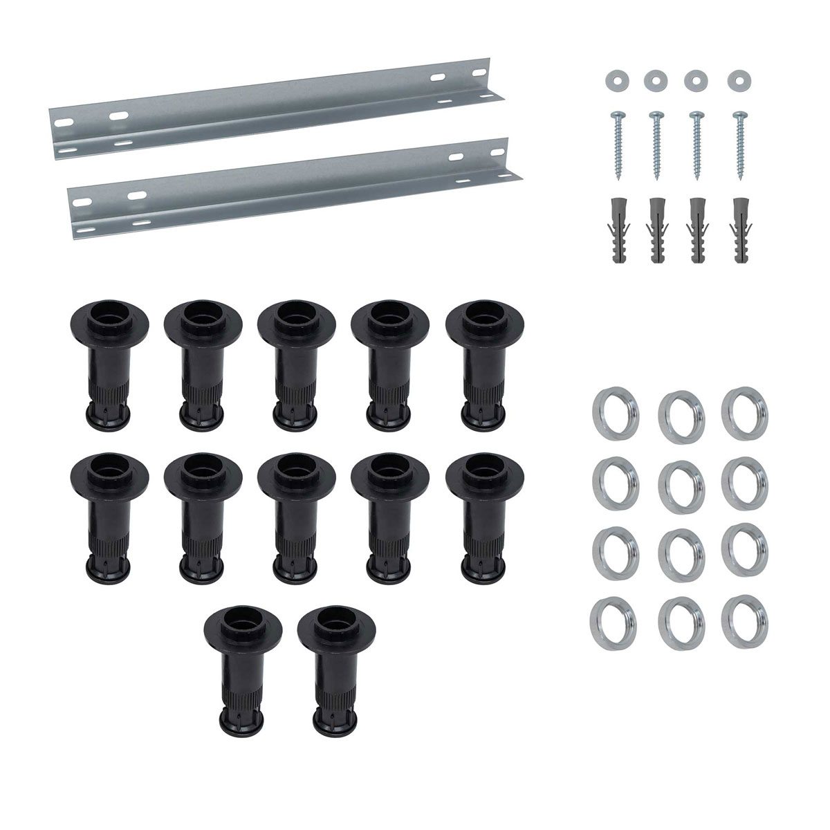 Breuer  QUICK72 Wannenfüße-Set 1 für Lite Line 12 Stützfüße Bild 1