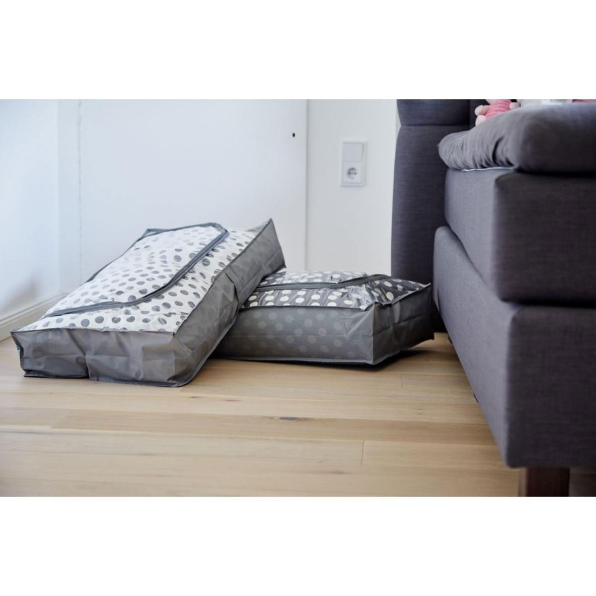 Unterbettkommode 2er-Set Urban Style je 90 x 45 x 16 cm