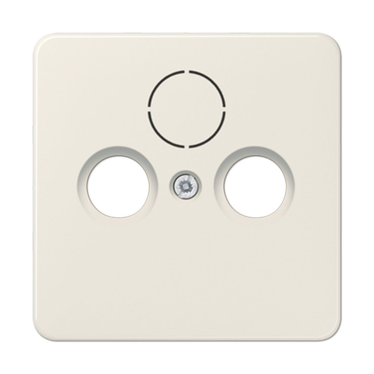 Jung Antennenabdeckung CD 500 weiß