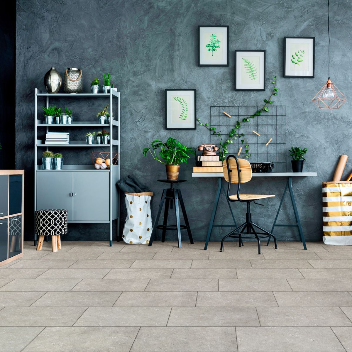 Feinsteinzeug Brighton taupe matt BRG004, 30x60x0,8cm Bild 2