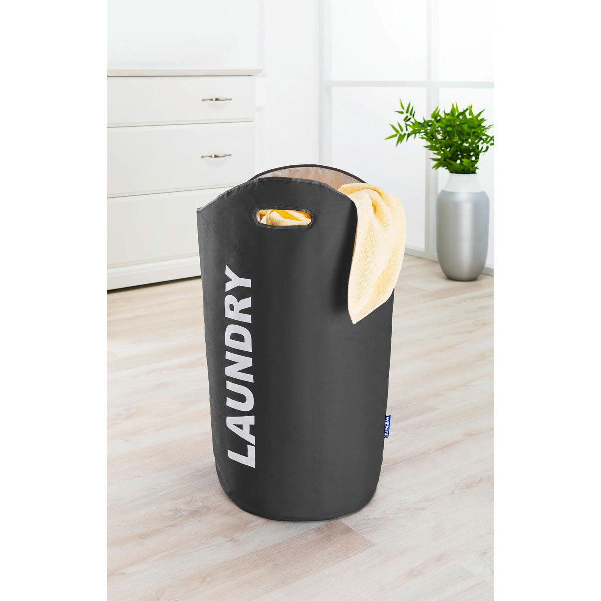 Wenko  Wäschesammler Lumo Grau Wäschekorb 65 l Bild 4