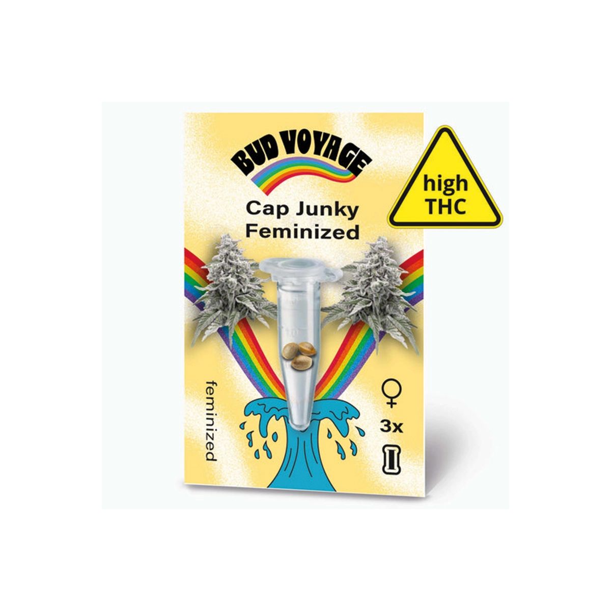 Bud Voyage Hanfsamen Cap Junky Fem