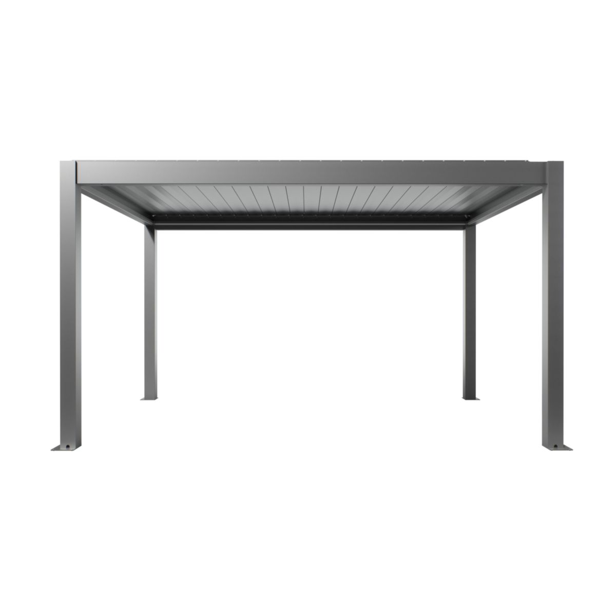 Biohort Pergola Gr. 4,5x3 quarzgrau-met 460x 312x 264 cm