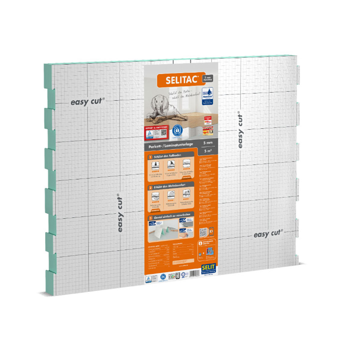 Selit AC AquaStop 5 mm - für eine zuverlässige Wärmedämmung inkl Feuchteschutz