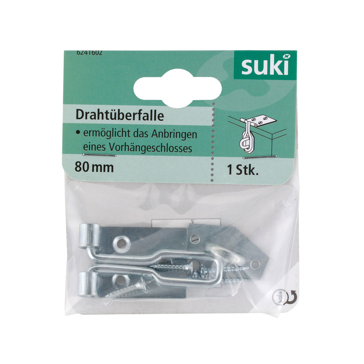 Suki Drahtüberfalle verzinkt 8 cm Bild 1