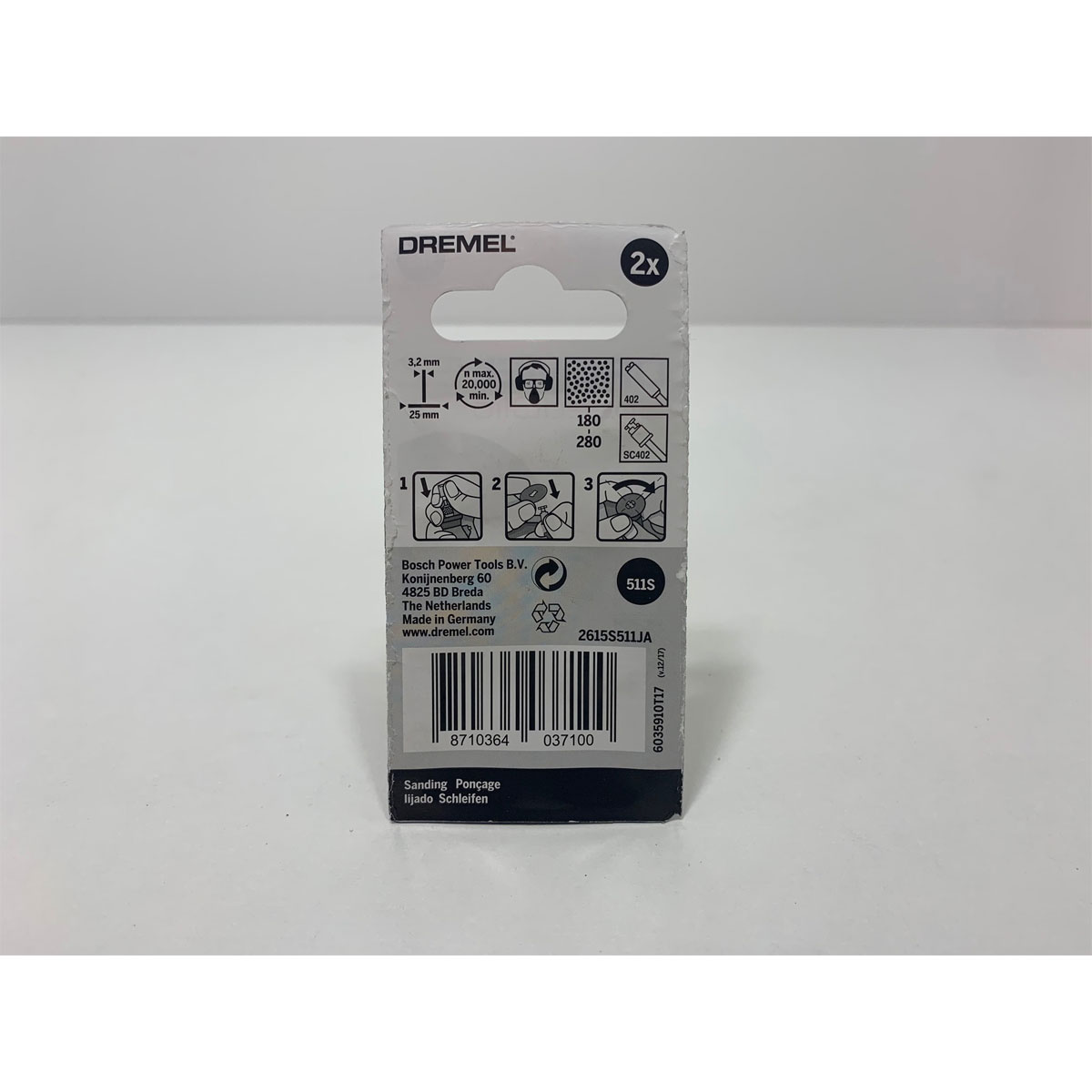 Dremel  Feinschleifscheiben grob/mittel Durchmesser 25 mm Bild 2