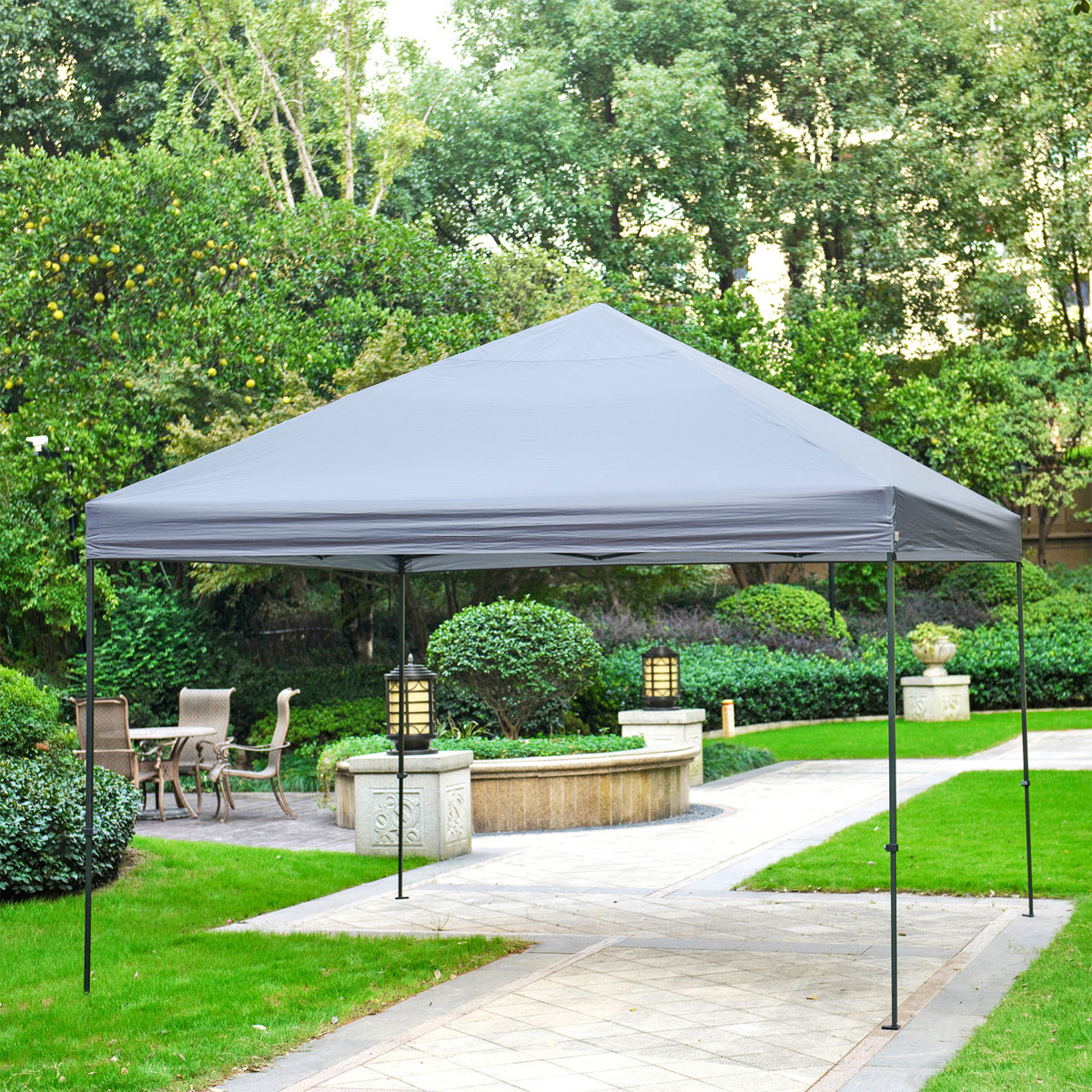Haveson Faltpavillon LxBxH ca 298 x 295 x 272 cm grau