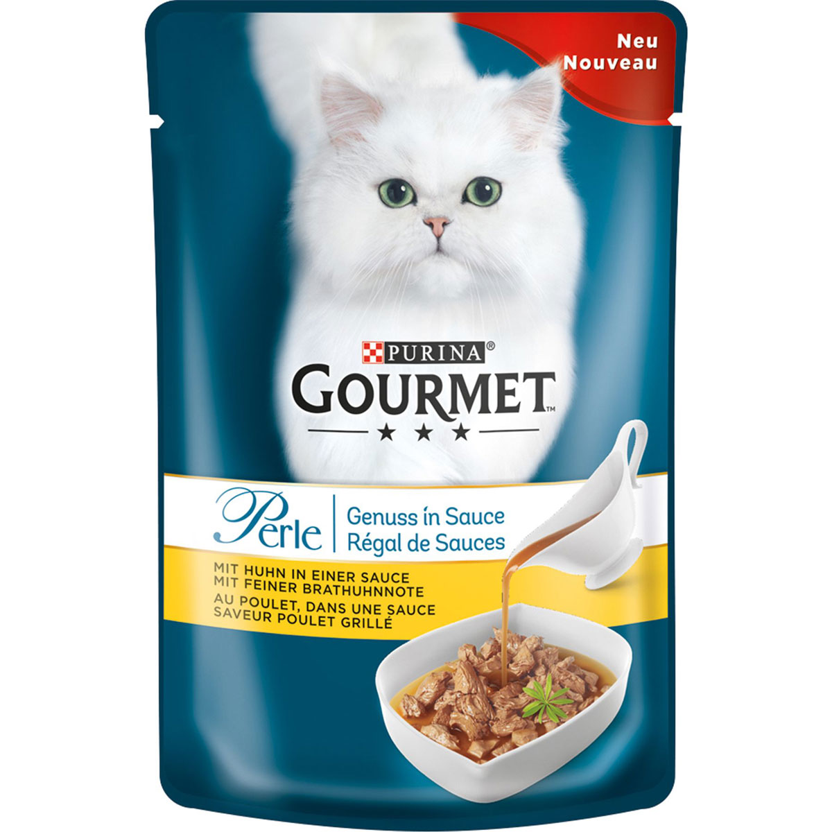 Gourmet Portionsbeutel Perle Genuss in Sauce Huhn 85 g
