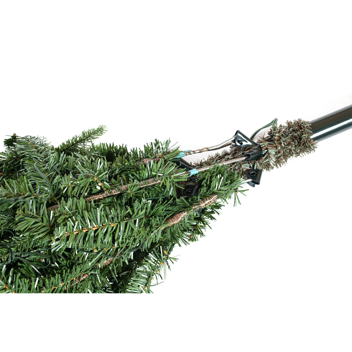 Künstlicher Weihnachtsbaum Sherwood Fichte inkl. LEDs 150 cm Grün Bild 7