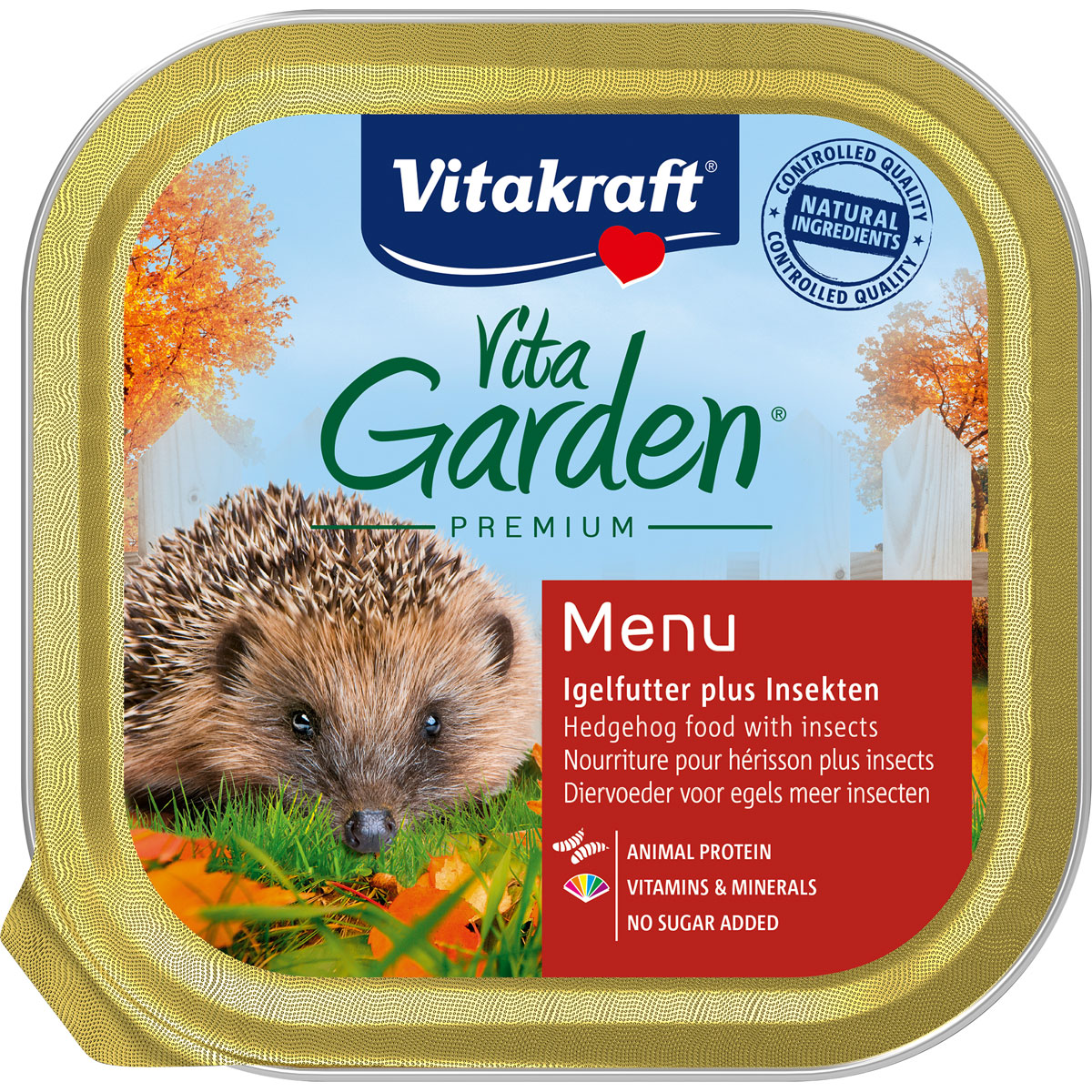 Vitakraft Igelfutter Premium Menu nass 100 g Bild 1