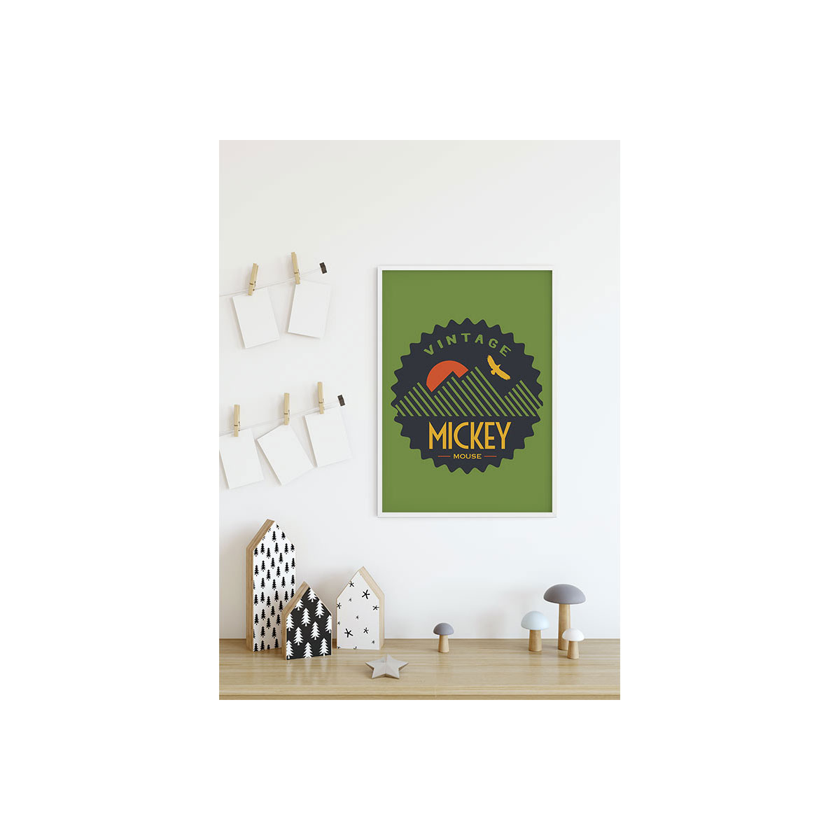 Komar  Wandbild Mickey Mouse Vintage 50x70 cm Bild 8