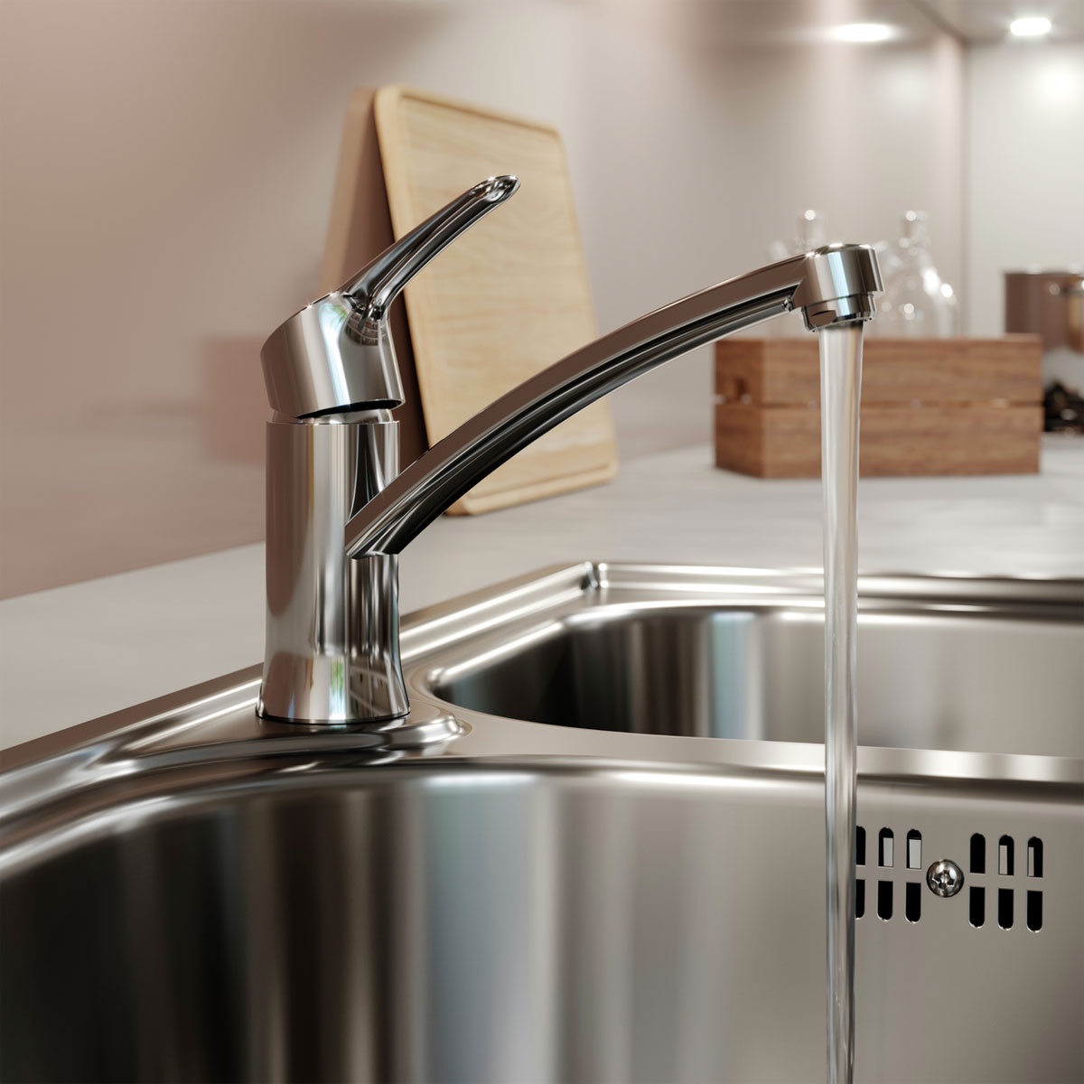 Lenz  Küchenarmatur KIRA chrom Bild 2