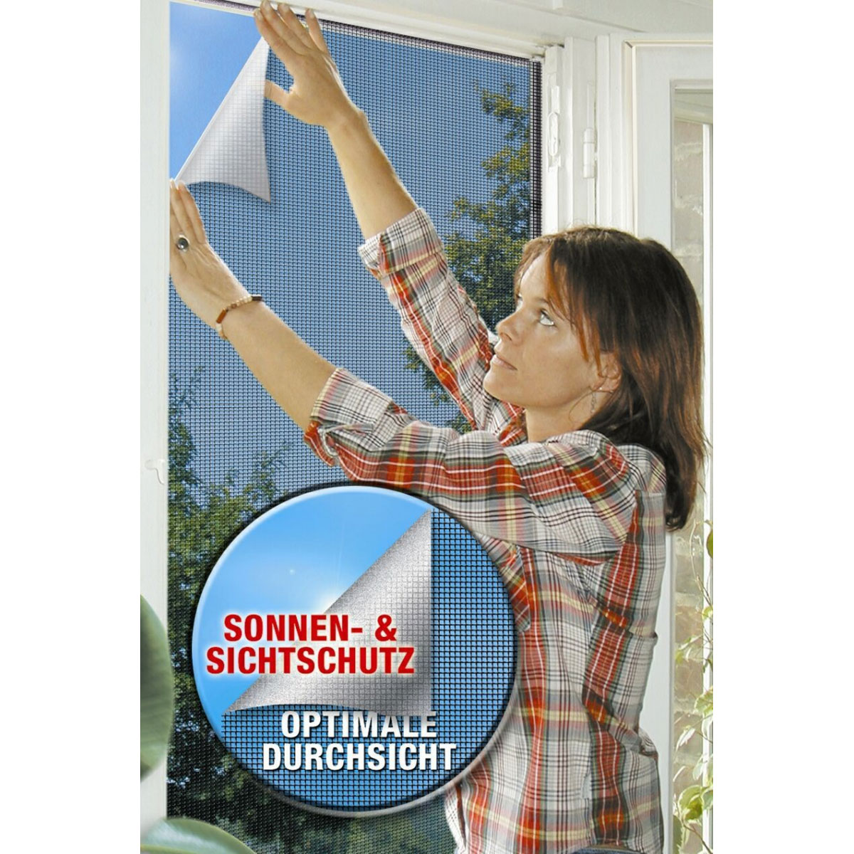 Schellenberg Fliegengitter Reflection 130 x 150 cm Bild 2