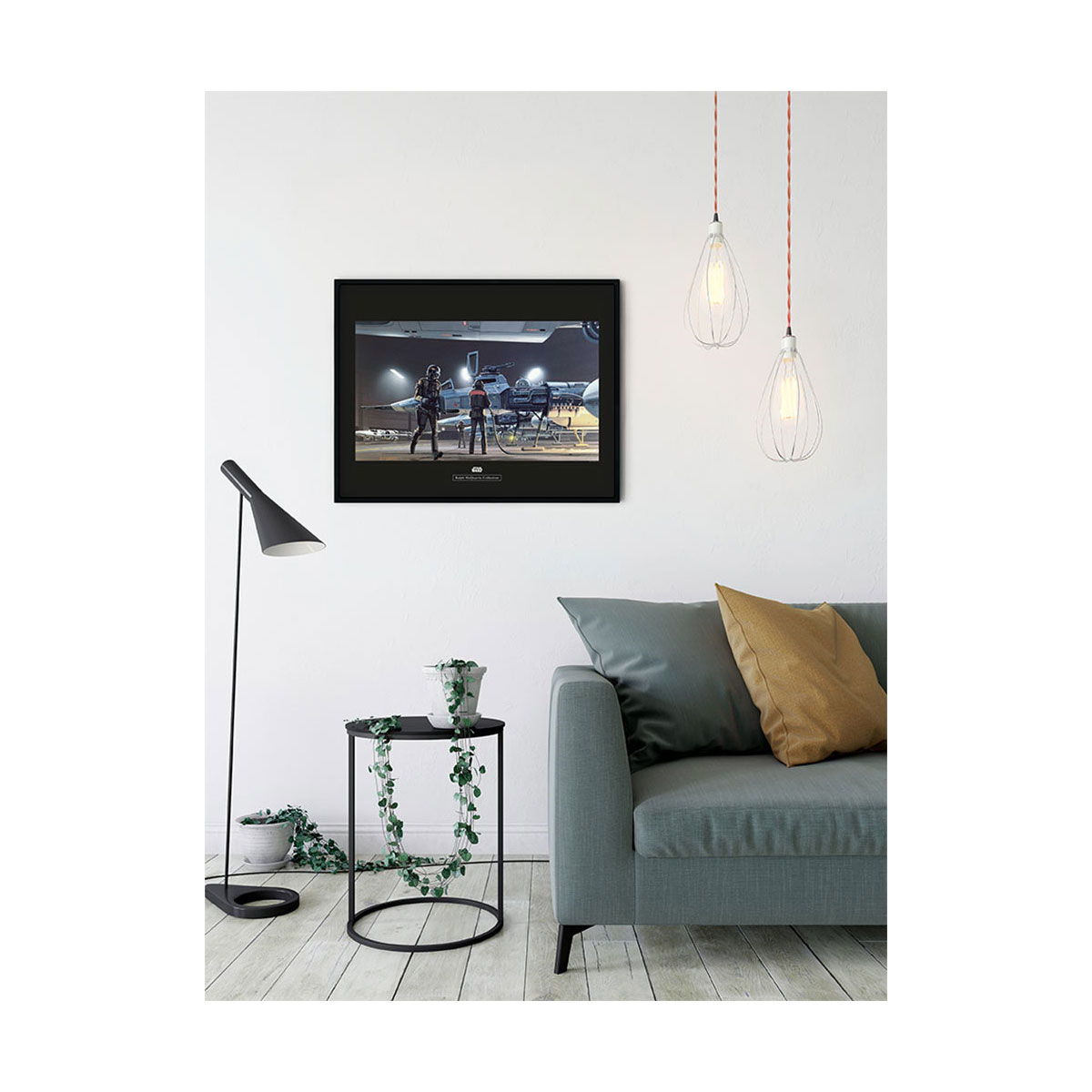 Komar  Wandbild Star Wars Classic Yavin Y-Wing 40x30 cm Bild 4