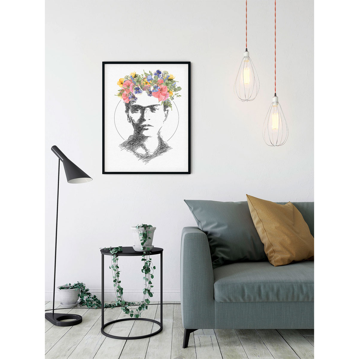 Komar  Wandbild Leticia Fineline 40x50 cm